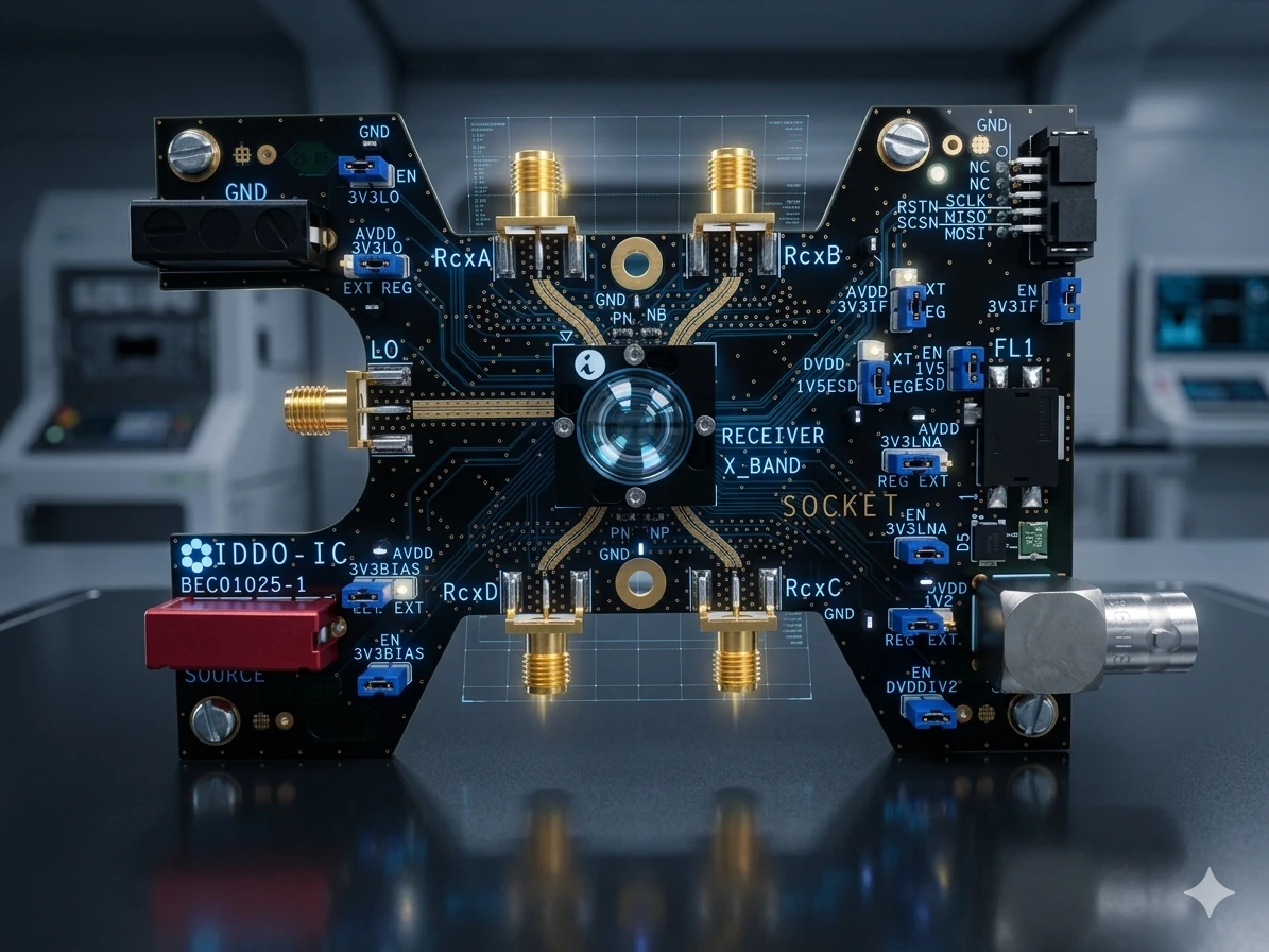 IDDO multichannels receiver circuit board